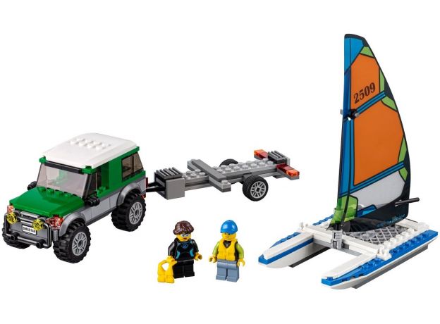 لگو مدل 4x4 with Catamaran(LEGO), image 2