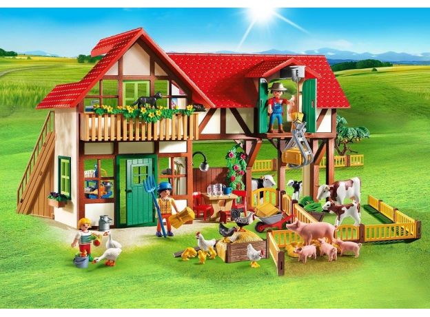 پلی موبیل مزرعه‌ی بزرگ (playmobil), image 4