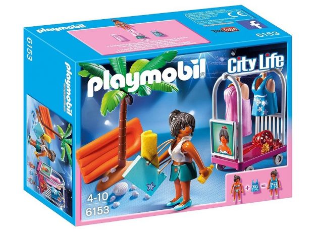 پلی موبیل عکاسی در ساحل (playmobil), image 