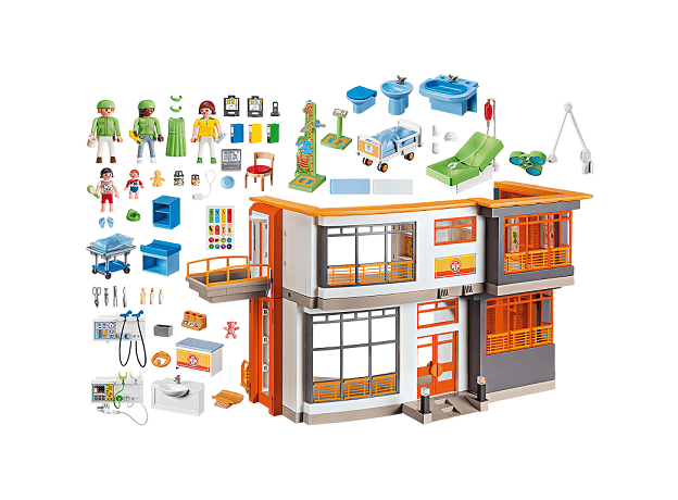 پلی موبیل بیمارستان مجهز کودکان (playmobil), image 2