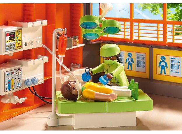 پلی موبیل بیمارستان مجهز کودکان (playmobil), image 4