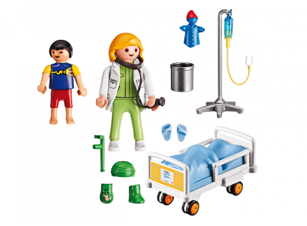 پلی موبیل دکتر به همراه کودک (playmobil), image 2