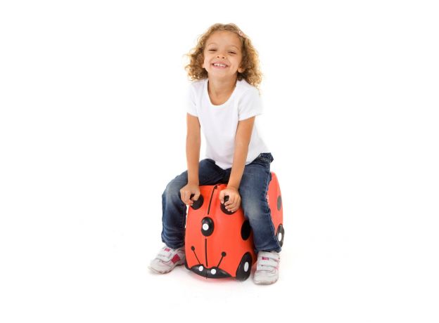 چمدان چرخ‌دار کفشدوزک  Trunki, image 