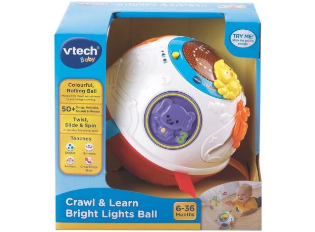 توپ بازیگوش سفید و قرمز Vtech, image 