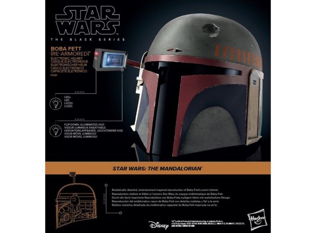کلاه خود ویژه مندلورین هوشمند Star Wars, image 4