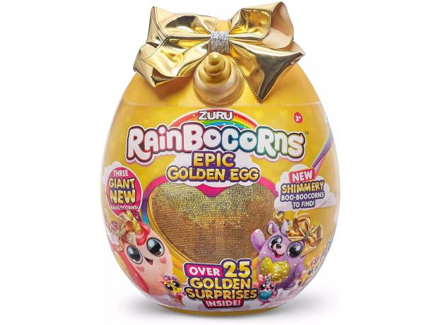 عروسک سورپرایزی رینبوکورنز RainBocoRns سری Epic Golden Egg مدل Deery Queen, image 7