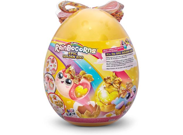 عروسک سورپرایزی رینبوکورنز RainBocoRns سری Epic Golden Egg مدل Goldie, image 4