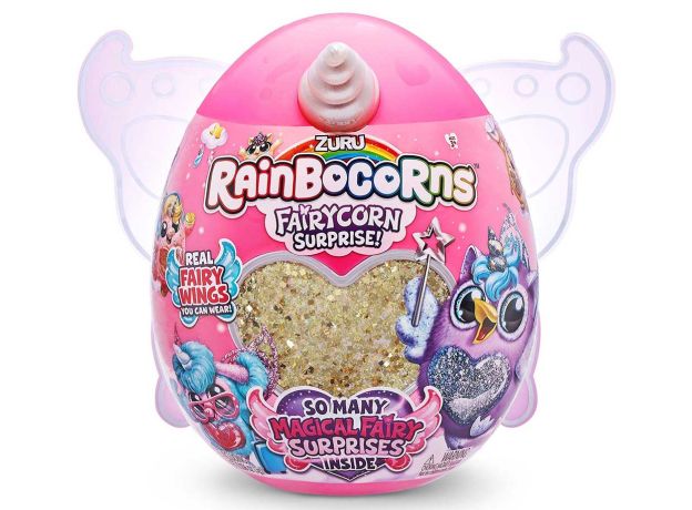 عروسک سورپرایزی رینبوکورنز RainBocoRns سری Fairycorn با شاخ نقره‌ای, تنوع: 9238-Silver, image 11