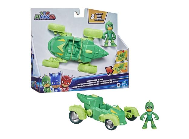 ماشین مسابقه گروه شب نقاب PJ Masks مدل Gekko, تنوع: F2134-Gekko, image 