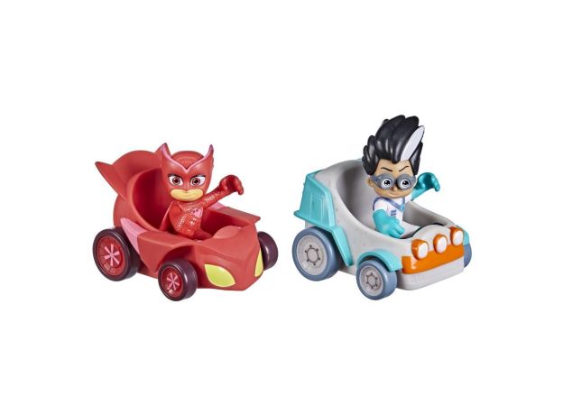 پک 2 تایی فیگور و ماشین اولت و رومئو گروه شب نقاب PJ Masks, تنوع: F2842-Owlette, image 3