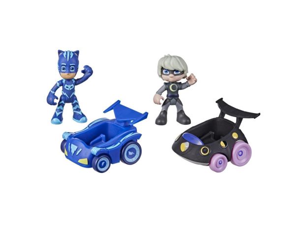 پک 2 تایی فیگور و ماشین کت بوی و لونا گرل گروه شب نقاب PJ Masks, تنوع: F2840-Cat Boy, image 2