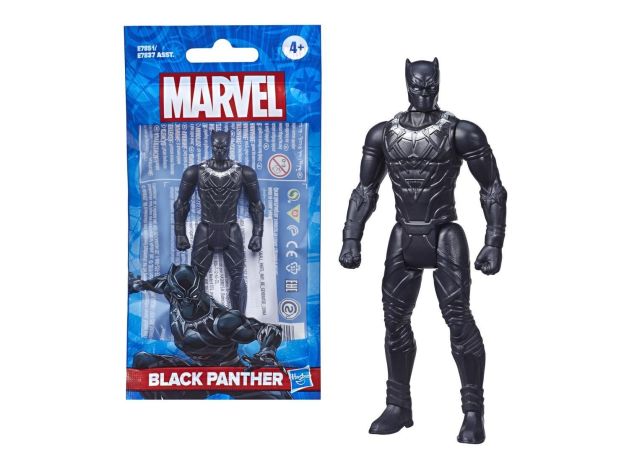 فیگور 9 سانتی قهرمانان مارول مدل پلنگ سیاه, تنوع: E7837-Black Panther, image 