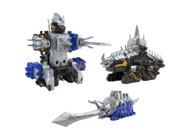 فیگور تبدیل شونده Power Rangers مدل Tricera Blade Zord and Stego Spike Zord, تنوع: F0287-Tricera, image 2