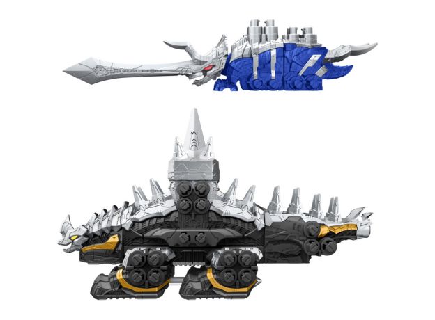 فیگور تبدیل شونده Power Rangers مدل Tricera Blade Zord and Stego Spike Zord, تنوع: F0287-Tricera, image 5