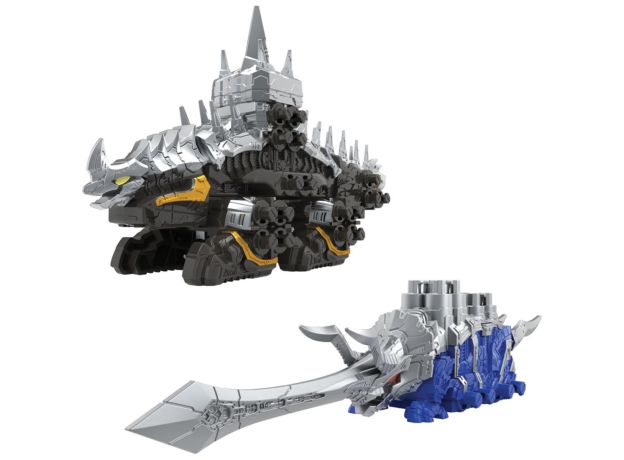 فیگور تبدیل شونده Power Rangers مدل Tricera Blade Zord and Stego Spike Zord, تنوع: F0287-Tricera, image 4