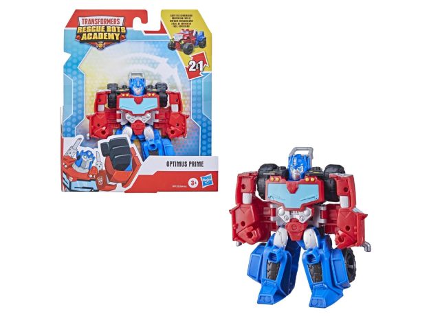 ماشین 2 در 1 ترنسفورمرز Transformers سری Rescue Bots Academy مدل Optimus Prime, image 