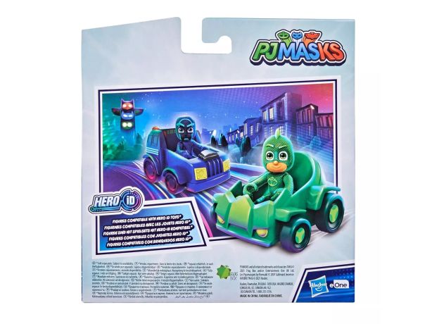 پک 2 تایی فیگور و ماشین گکو و نینجای شب گروه شب نقاب PJ Masks, تنوع: F2841-Gekko, image 5