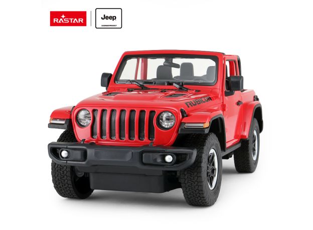 ماشین کنترلی جیپ Wrangler Rubicon راستار با مقیاس 1:14 (قرمز), image 6