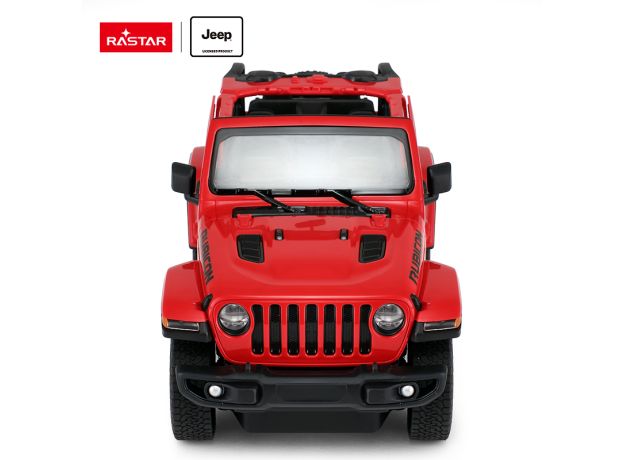 ماشین کنترلی جیپ Wrangler Rubicon راستار با مقیاس 1:14 (قرمز), image 2