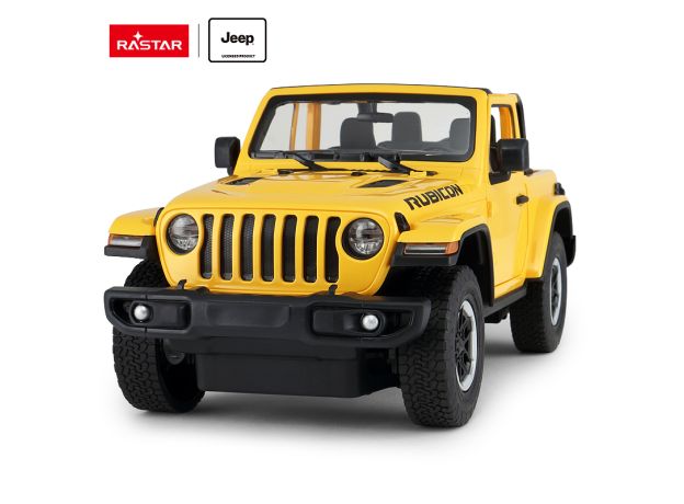 ماشین کنترلی جیپ Wrangler Rubicon راستار با مقیاس 1:14 (زرد), image 5