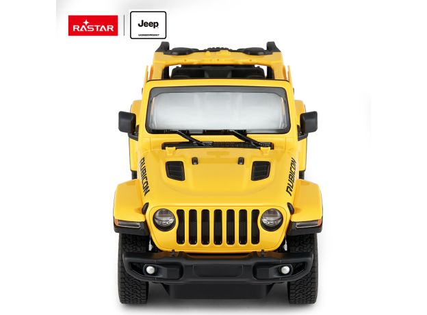 ماشین کنترلی جیپ Wrangler Rubicon راستار با مقیاس 1:14 (زرد), image 6