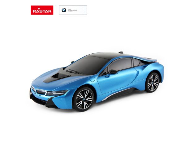 ماشین کنترلی ب ام و I8 آبی راستار با مقیاس 1:18, تنوع: 59200-Blue, image 2