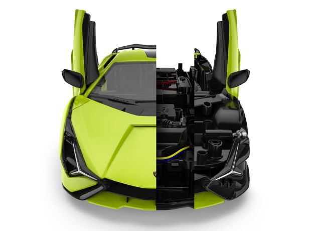 ماشین کنترلی ساختنی لامبورگینی Sian FKP 37 راستار با مقیاس 1:18, تنوع: 97400-Lamborghini Sian, image 6