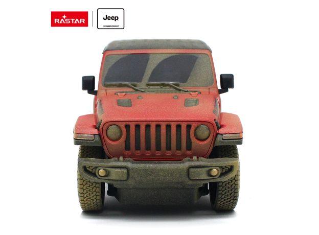 ماشین کنترلی جیپ Wrangler Rubicon گل آلود راستار با مقیاس 1:24, image 2