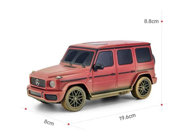 ماشین کنترلی مرسدس بنز AMG G63 گل آلود راستار با مقیاس 1:24, image 3