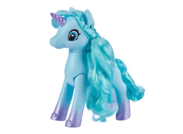 يونيکورن رنگی Sparkle Girlz با شاخ بنفش و موهای آبی, تنوع: 100374-Unicorns and ponies Purple and blue, image 