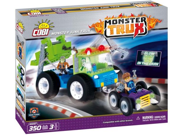 بلاک ساختنی کوبی مدل Monster Junk Trux, image 4