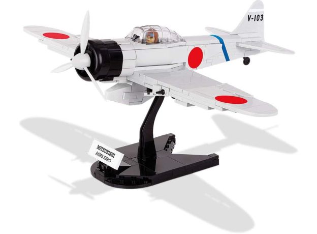 بلاک ساختنی کوبی مدل هواپیمای جنگنده مدل Mitsubishi A6M Zero, image 2