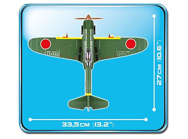 بلاک ساختنی کوبی مدل هواپیمای جنگنده مدل Kawasaki Ki-61-I, image 3