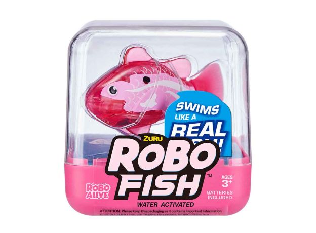 ماهی کوچولوی رباتیک روبو فیش Robo Fish صورتی, image 