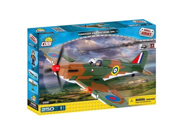 بلاک ساختنی کوبی مدل هواپیمای جنگنده مدل Hawker Hurricane MK.I, image 9
