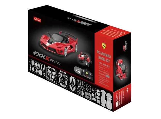 ماشین کنترلی ساختنی فراری FXX K Evo راستار با مقیاس 1:18, تنوع: 97000-Ferrari FS1000, image 6