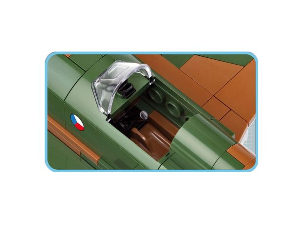 بلاک ساختنی کوبی مدل هواپیمای جنگنده مدل Hawker Hurricane MK.I, image 7