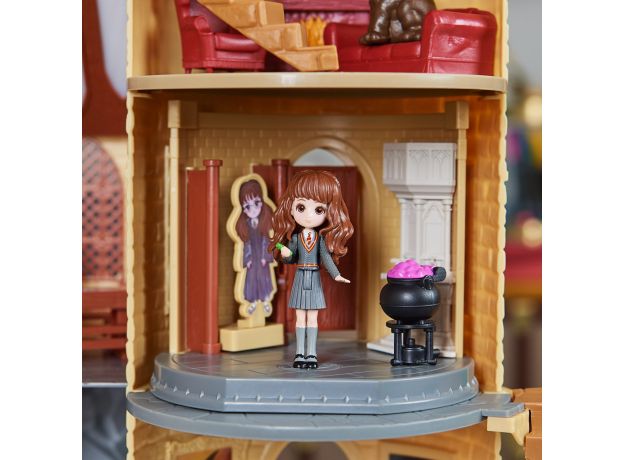 قلعه جادویی مدرسه‌ی هاگوارتز سری Magical Minis به همراه فیگور هرماینی, image 6