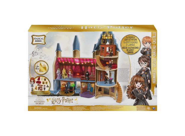 قلعه جادویی مدرسه‌ی هاگوارتز سری Magical Minis به همراه فیگور هرماینی, image 15