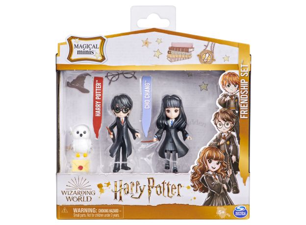 فیگورهای 2 تایی Harry Potter سری Magical Minis مدل هری و چوچانگ همراه با هدویگ, image 6