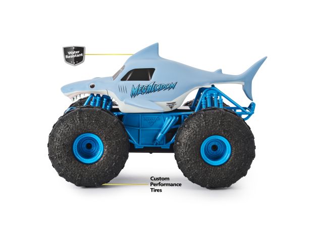 ماشین کنترلی Monster Jam مدل Megalodon Storm با مقیاس 1:15, image 10