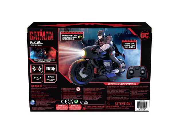 موتور کنترلی بتمن Batcycle Batman با مقیاس 1:10, image 9