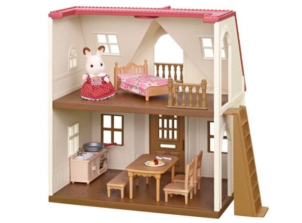 خانه روستایی به همراه عروسک خرگوش Sylvanian Families, image 2