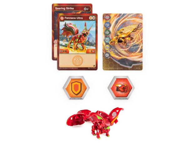 پک تکی Ultra باکوگان Bakugan سری GeoGan Rising مدل Fenneca, image 2