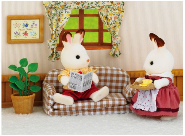 ست اتاق پذیرایی به همراه عروسک خرگوش Sylvanian Families, image 2