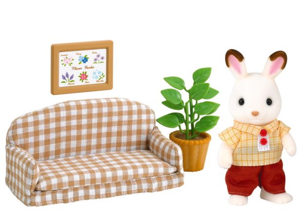 ست اتاق پذیرایی به همراه عروسک خرگوش Sylvanian Families, image 3