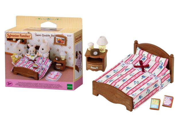 ست تخت خواب عروسک های Sylvanian Families, image 