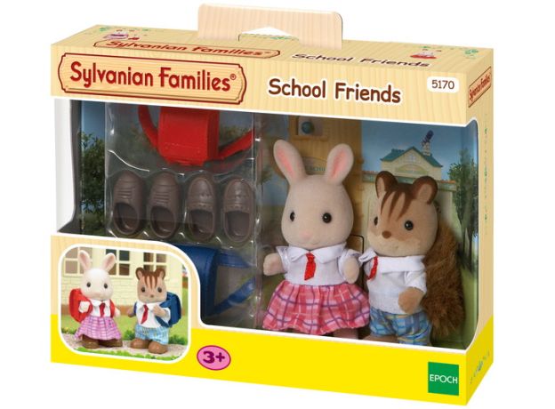 ست لباس مدرسه به همراه عروسک خرگوش و سنجاب Sylvanian Families, image 5