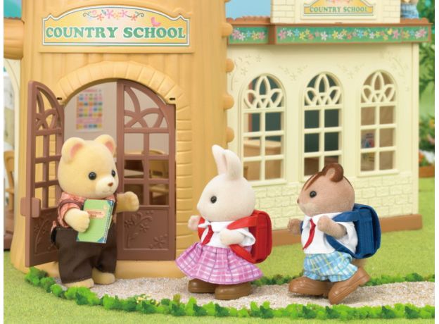 ست لباس مدرسه به همراه عروسک خرگوش و سنجاب Sylvanian Families, image 2