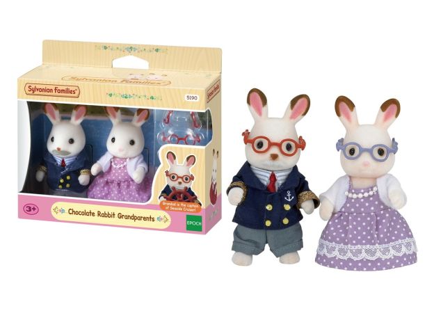 پدربزرگ و مادربزرگ خانواده خرگوش Sylvanian Families, image 